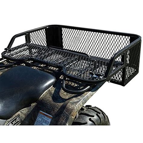 metal atv basket for cargo box|atv cargo rack harbor freight.